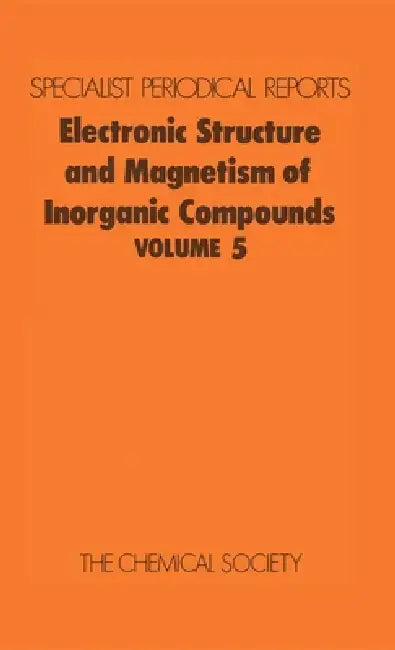 Buy Electronic Structure and Magnetism of Inorganic Compounds (English, P. Day) — BookShops.in