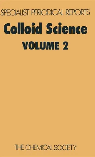 Buy Colloid Science (English, Douglas H. Everett) — BookShops.in
