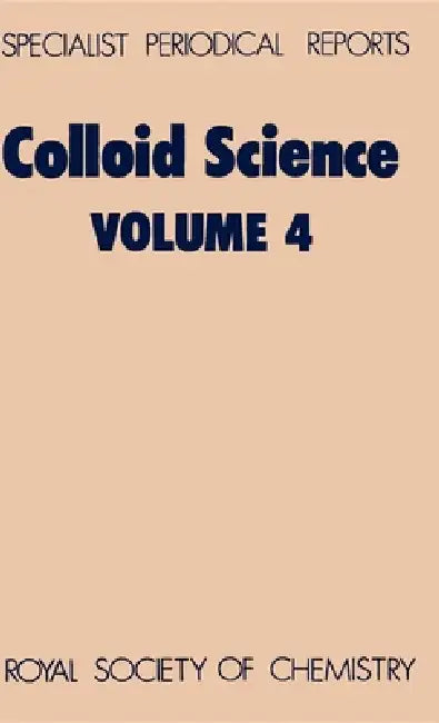 Buy Colloid Science (English, Douglas H. Everett) — BookShops.in