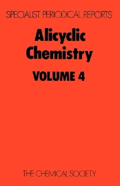 Buy Alicyclic Chemistry (English, W. Parker) — BookShops.in