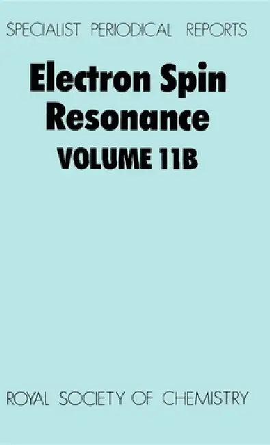 Buy Electron Spin Resonance (English, M. C. R. Symons) — BookShops.in