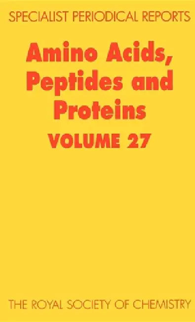 Buy Amino Acids, Peptides and Proteins (English, J. S. Davies | G. C. Barrett | Don T. Elmore) — BookShops.in