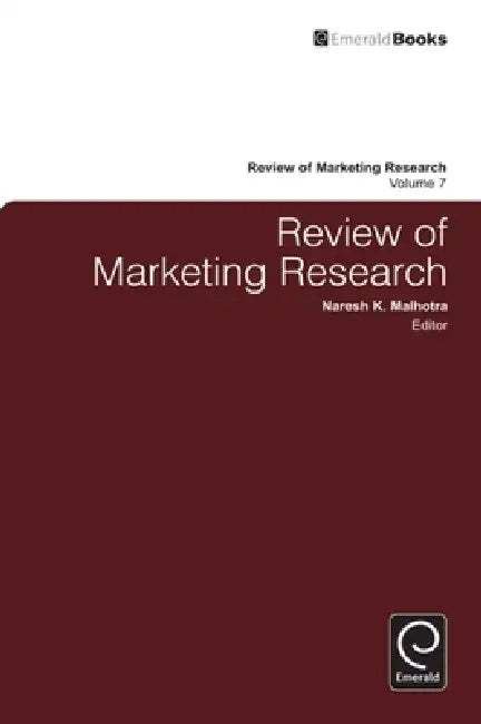 Buy Review of Marketing Research (English, Naresh K. Malhotra) โ BookShops.in