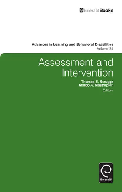Buy Assessment and Intervention (English, Thomas E. Scruggs | Margo A. Mastropieri) — BookShops.in