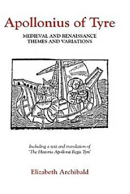 Buy Apollonius of Tyre (English, Elizabeth Archibald) โ BookShops.in