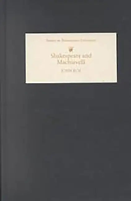 Buy Shakespeare and Machiavelli (English, John Roe) — BookShops.in