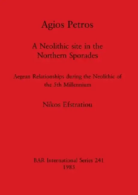 Buy Agios Petros (English, Nikos Efstratiou) — BookShops.in