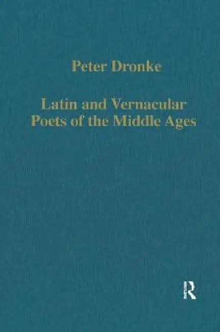 Buy Latin and Vernacular Poets of the Middle Ages (English, Peter Dronke) — BookShops.in