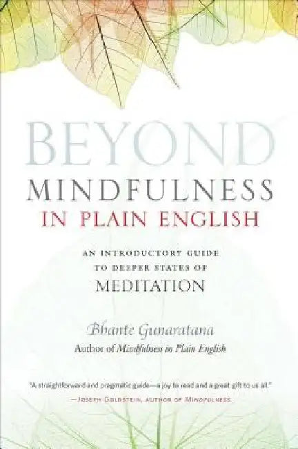Buy Beyond Mindfulness in Plain English (English, Gunaratana) β BookShops.in