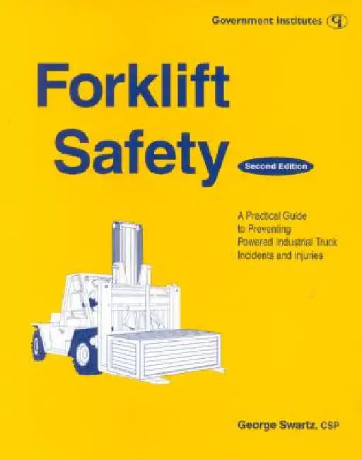 Buy Forklift Safety (English, George Swartz) — BookShops.in