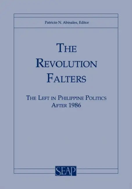 Buy The Revolution Falters (English, Patricio Abinales) — BookShops.in