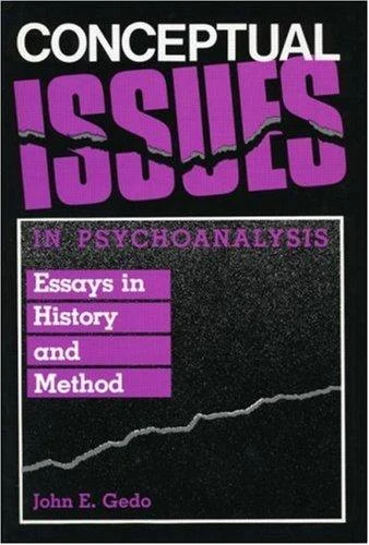 Buy Conceptual Issues in Psychoanalysis (English, John E. Gedo) — BookShops.in