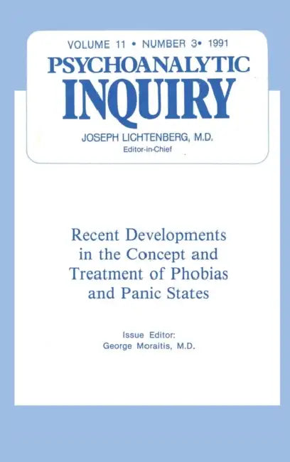 Recent Developments: Psychoanalytic Inquiry, 11.3 (Physchoanalytic Inquiry Series, Vol 11, No 3) view 2