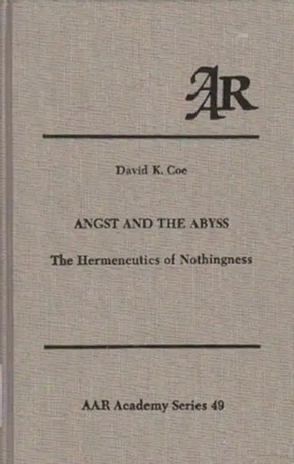 Buy Angst and the Abyss (English, David K. Coe) — BookShops.in