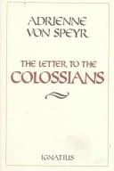Buy The Letter to the Colossians (English, Adrienne Von Speyr) — BookShops.in