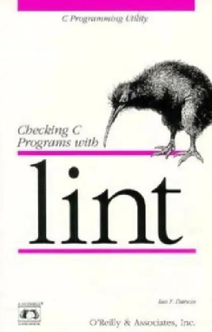 Buy Checking C Programs with Lint (English, Ian F. Darwin) — BookShops.in
