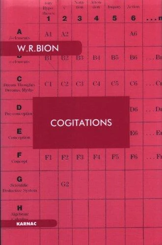 Buy Cogitations (English, Wilfred R. Bion) — BookShops.in