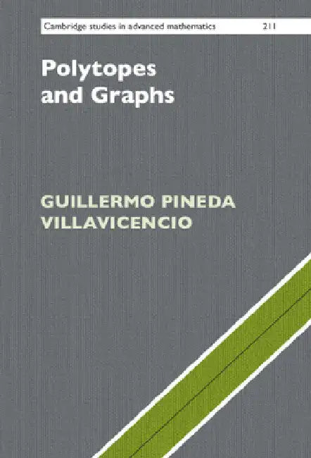 Buy Polytopes and Graphs (English, Guillermo Pineda Villavicencio) — BookShops.in