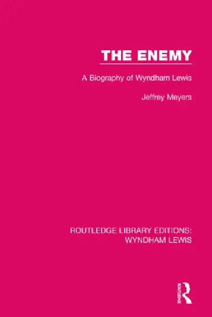 Buy The Enemy (English, Jeffrey Meyers) — BookShops.in