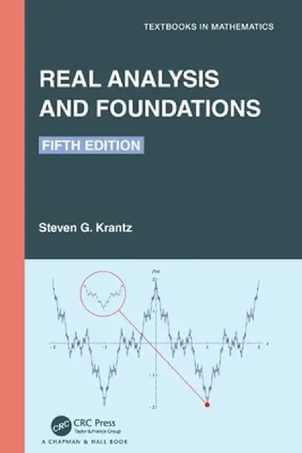 Buy Real Analysis and Foundations (English, Steven G. Krantz) — BookShops.in