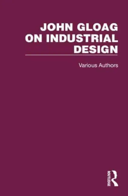 Buy John Gloag on Industrial Design (English, Gloag John) — BookShops.in