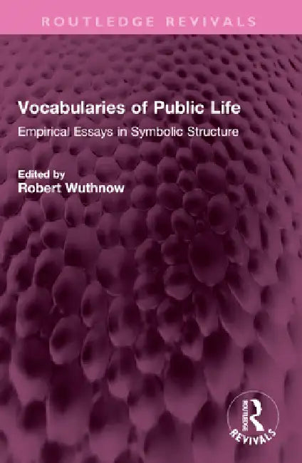 Buy Vocabularies of Public Life (English, Wuthnow Robert) — BookShops.in