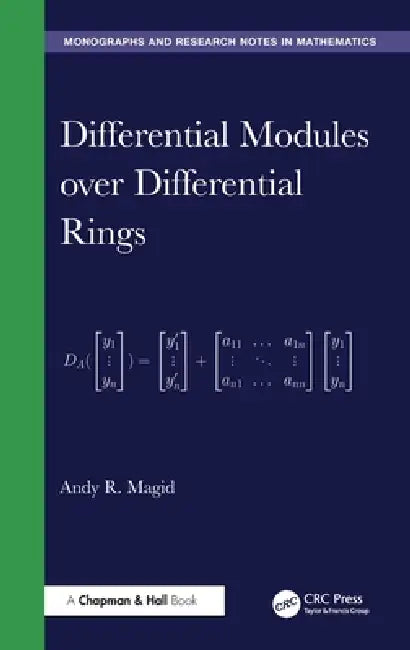 Buy Differential Modules Over Differential Rings (English, Andy R. Magid) — BookShops.in
