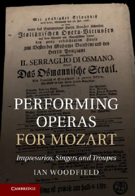 Buy Performing Operas for Mozart (English, Ian Woodfield) — BookShops.in