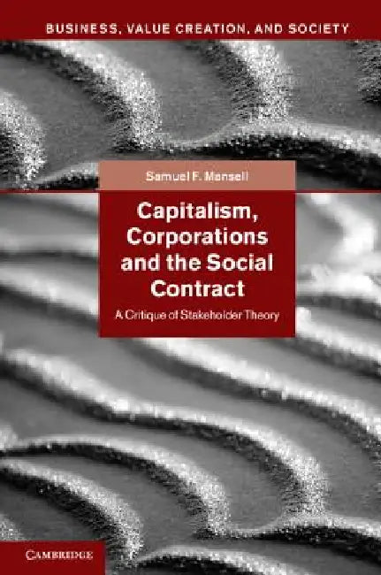 Buy Capitalism, Corporations and the Social Contract (English, Samuel F. Mansell) — BookShops.in