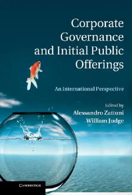 Buy Corporate Governance and Initial Public Offerings (English, Alessandro Zattoni | William Judge) — BookShops.in