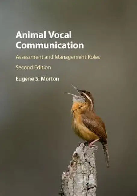Buy Animal Vocal Communication (English, Eugene S. Morton) — BookShops.in