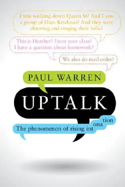 Buy Uptalk (English, Paul Warren) โ BookShops.in