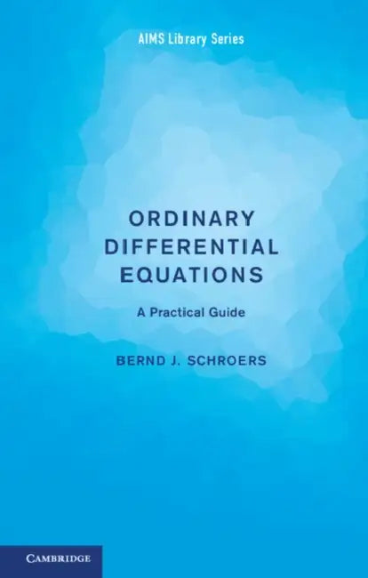 Buy Ordinary Differential Equations (English, Bernd J. Schroers) — BookShops.in
