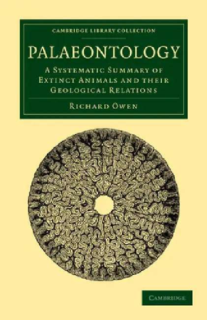 Buy Palaeontology (English, Richard Owen) — BookShops.in