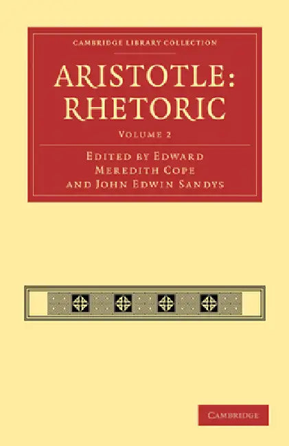 Buy Aristotle (English, Edward Meredith Cope | John Edwin Sandys) — BookShops.in