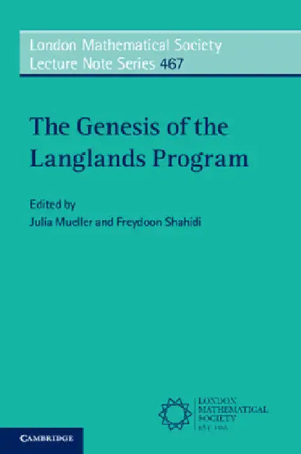 Buy The Genesis of the Langlands Program | by Julia Mueller | Freydoon Shahidi | Cambridge University Press | by Julia Mueller | Freydoon Shahidi | Cambridge University Press | by Julia Mueller | Freydoon Shahidi | Cambridge University Press | by Julia Mueller | Freydoon Shahidi | Cambridge University Press | by Julia Mueller | Freydoon Shahidi | Cambridge University Press | by Julia Mueller | Freydoon Shahidi | Cambridge University Press | by Julia Mueller | Freydoon Shahidi | Cambridge University โ BookShops.in