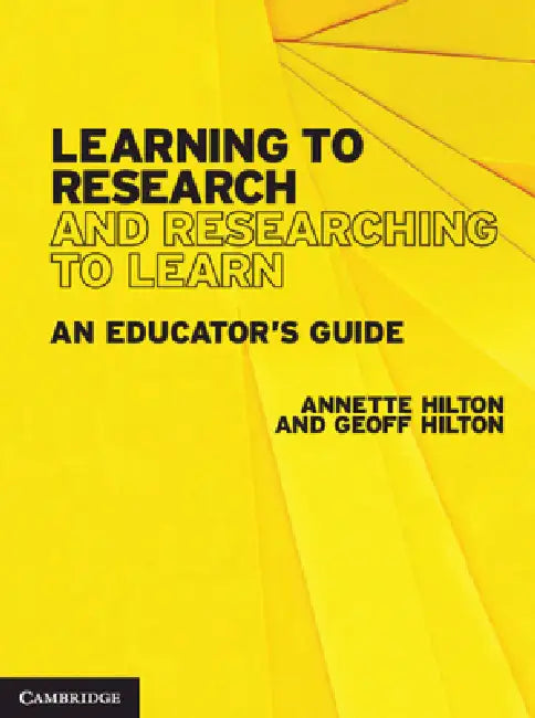 Buy Learning to Research and Researching to Learn | by Annette H — BookShops.in