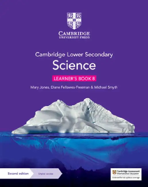 Buy Cambridge Lower Secondary Science Learner's Book 8 with Digital Access (1 Year) (English, Mary Jones) โ BookShops.in
