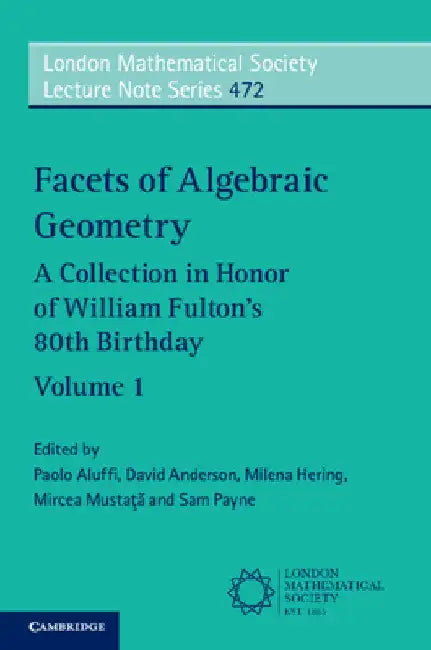 Buy Facets of Algebraic Geometry | by Paolo Aluffi | David Ander — BookShops.in
