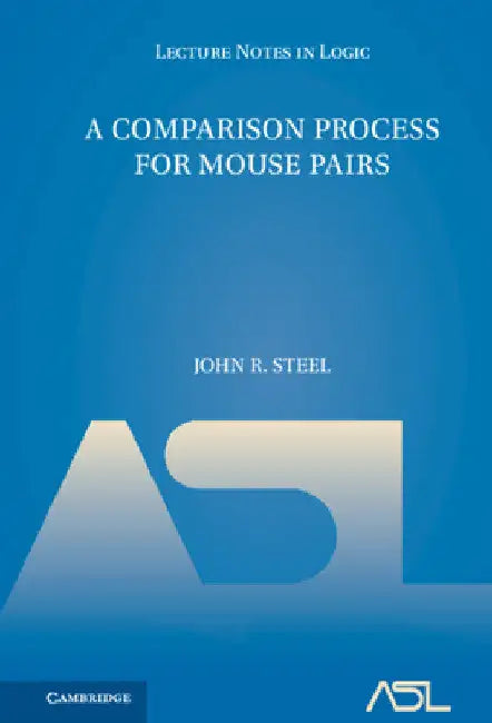 Buy A Comparison Process for Mouse Pairs (English, John R. Steel) — BookShops.in