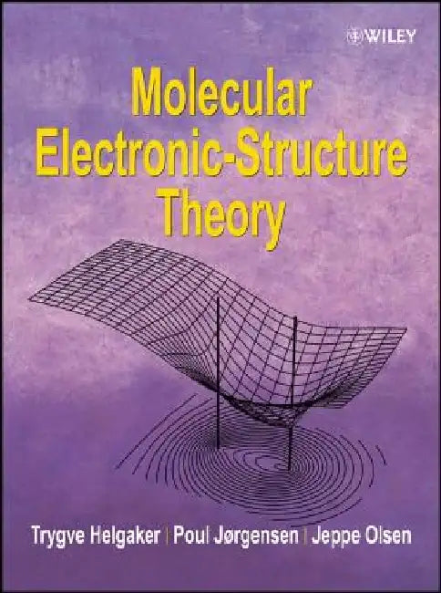 Buy Molecular Electronic-Structure Theory (English, Trygve Helgaker) โ BookShops.in