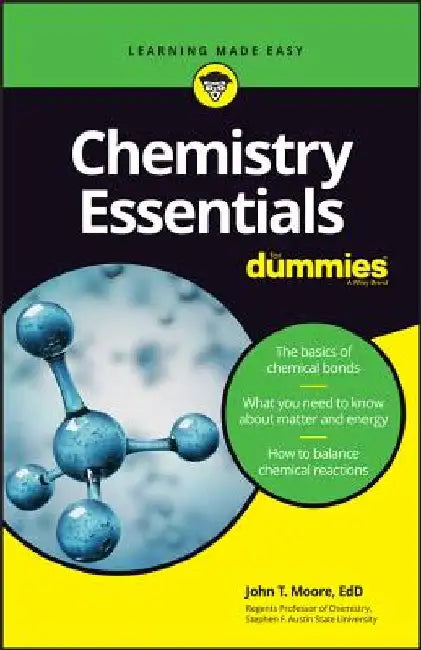 Buy Chemistry Essentials for Dummies (English, John T. Moore) — BookShops.in