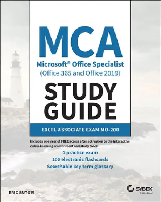 Buy MCA Microsoft Office Specialist Excel Study Guide (English, Beth Melton) — BookShops.in