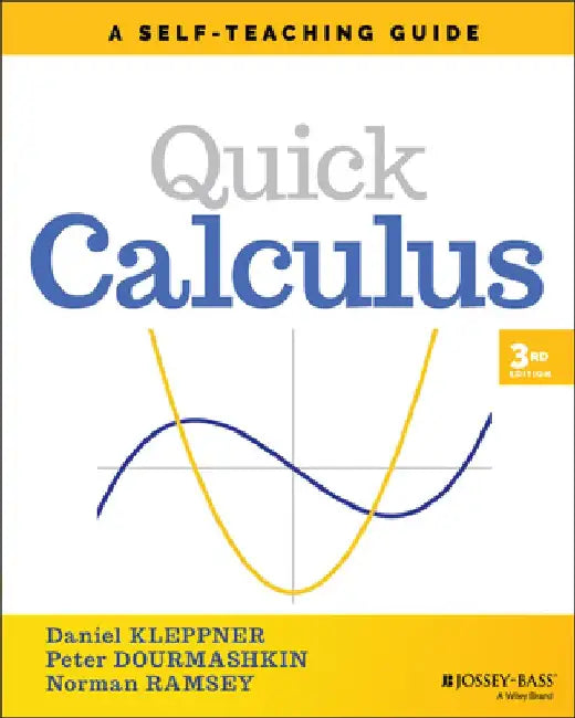 Buy Quick Calculus (English, Daniel Kleppner) — BookShops.in