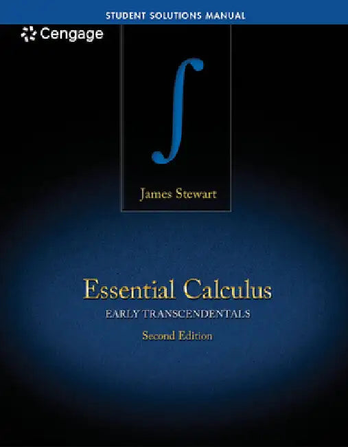 Buy Student Solutions Manual for Stewart's Essential Calculus (English, James Stewart) — BookShops.in