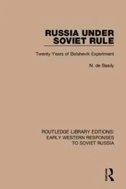 Buy Early Western Responses to Soviet Russia (English) — BookShops.in