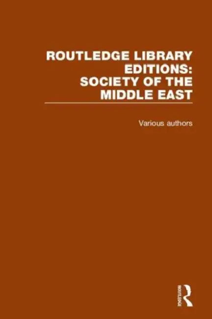 Buy Society of the Middle East (English) — BookShops.in