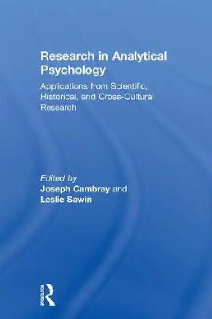 Buy Research in Analytical Psychology (English, Joseph Cambray | Leslie Sawin) — BookShops.in