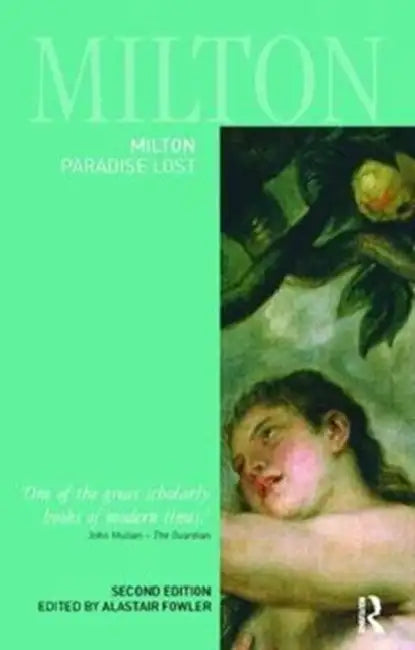 Buy Milton (English, Alastair Fowler) — BookShops.in
