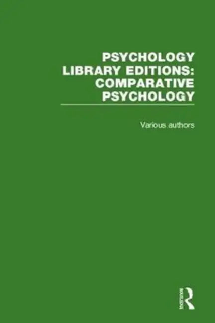 Buy Comparative Psychology (English) — BookShops.in